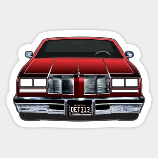 Cutlass Supreme: Detroit Sticker